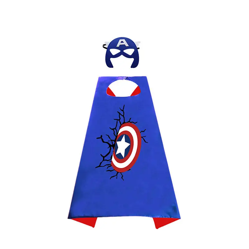 Children's Spider-Man 3D Black Red Cosplay Cloak - Image 21