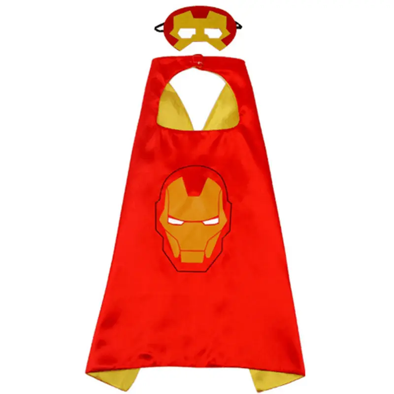 Children's Spider-Man 3D Black Red Cosplay Cloak - Image 9