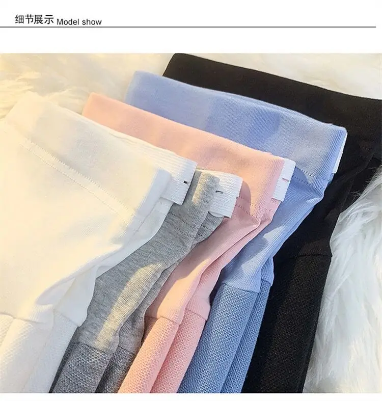 Black Thin Outerwear Shorts for Pregnant Women Small — feature 1