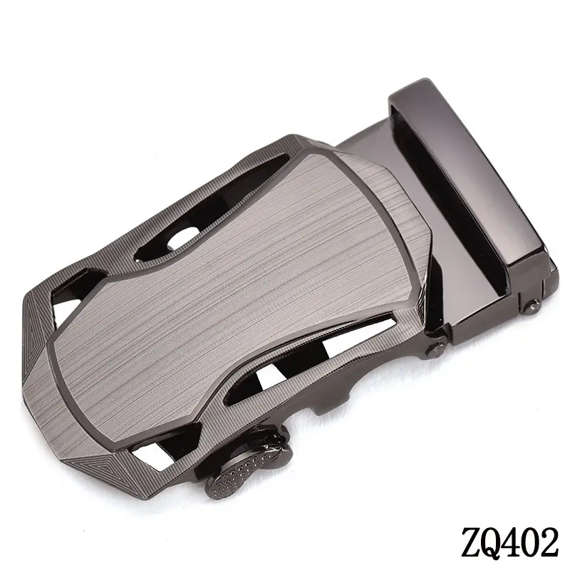 Automatic Belt Buckle 3.5" Alloy Black Men Women