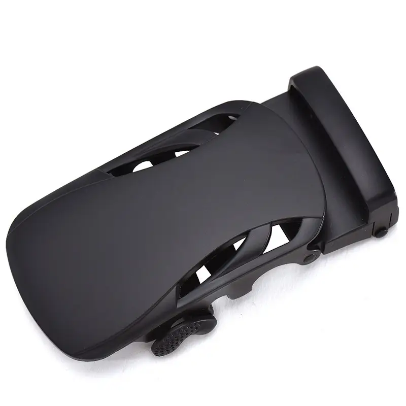 Automatic Belt Buckle 3.5" Alloy Black Men Women