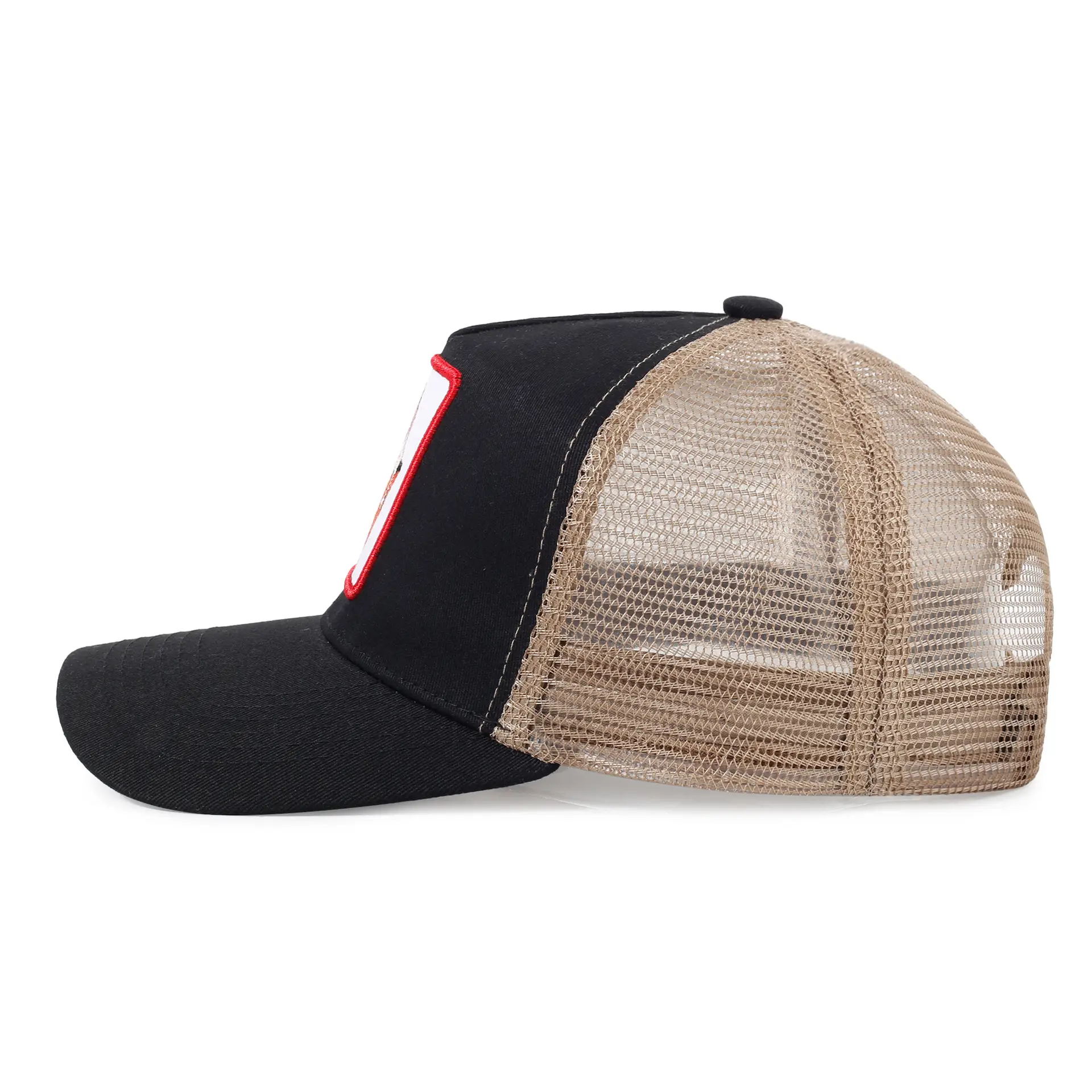 Macau Cartoon Animal Hat Patch Embroidered Mesh Baseball Cap — feature 8
