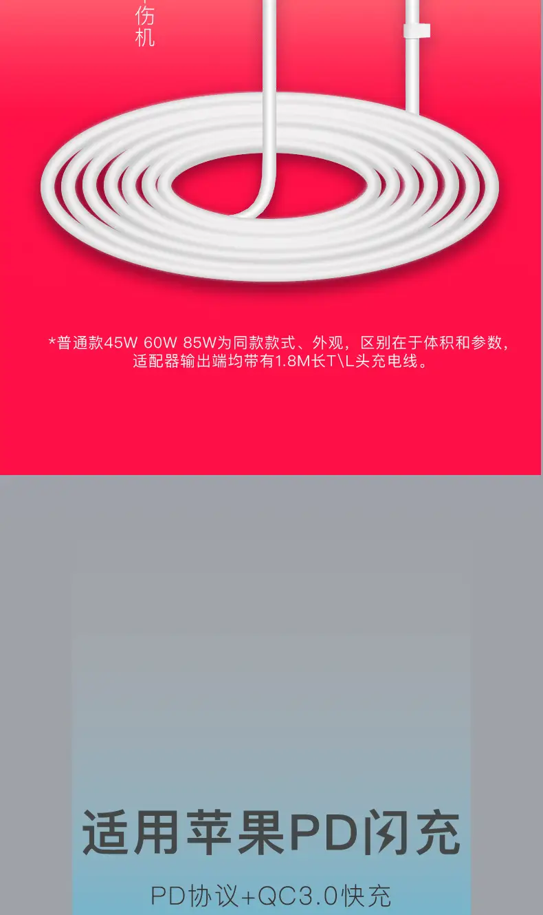 Fast Charging USB-C to Type-C Cable 200cm — feature 5