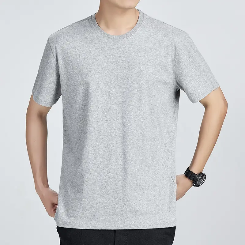 Men Yellow Slim Fit T-Shirt Round Neck Half Sleeve - Image 2