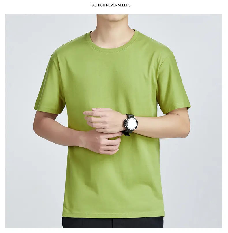 Men Yellow Slim Fit T-Shirt Round Neck Half Sleeve — feature 20