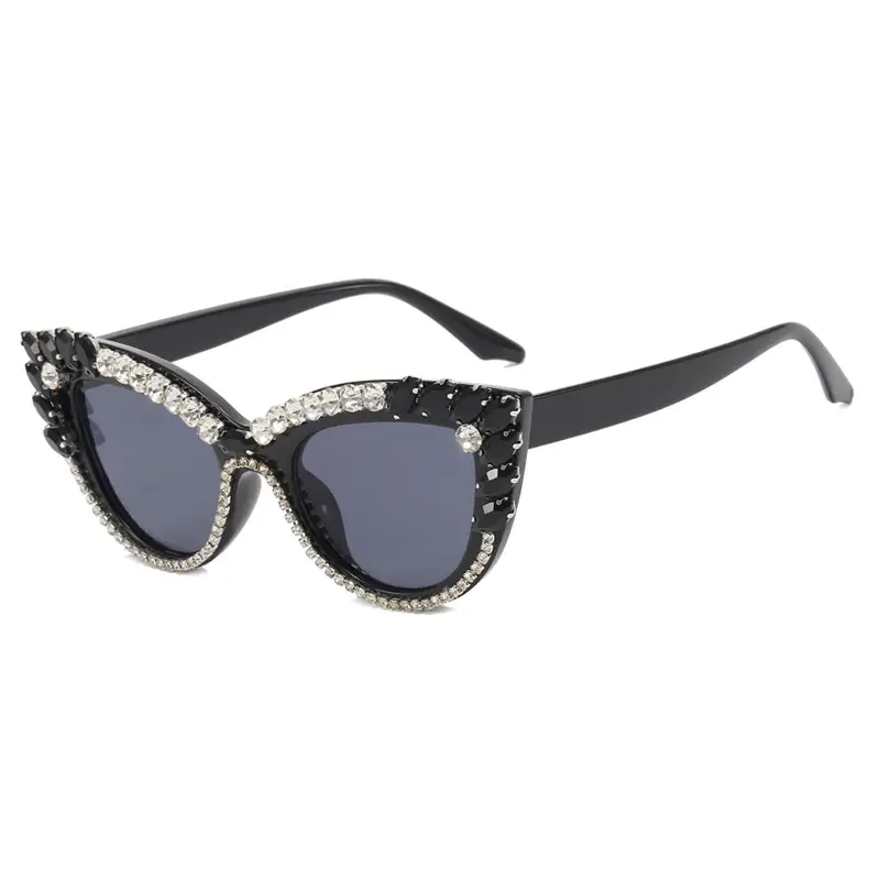 Kedun Cat-Eye Sunglasses with Diamond Embellishment - Image 9