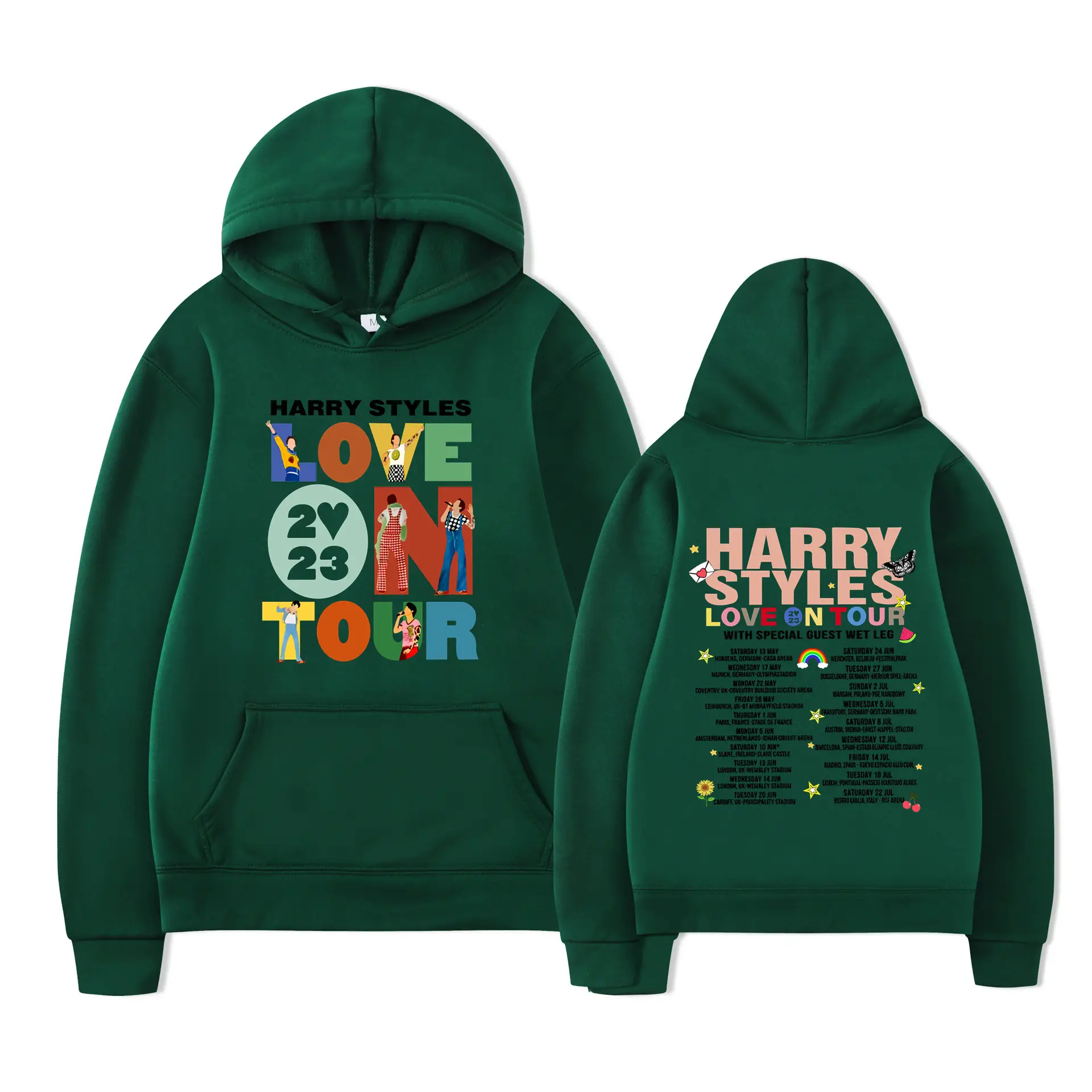 2023 Harry Styles Couple Hooded Velvet Suit Purple - Image 20