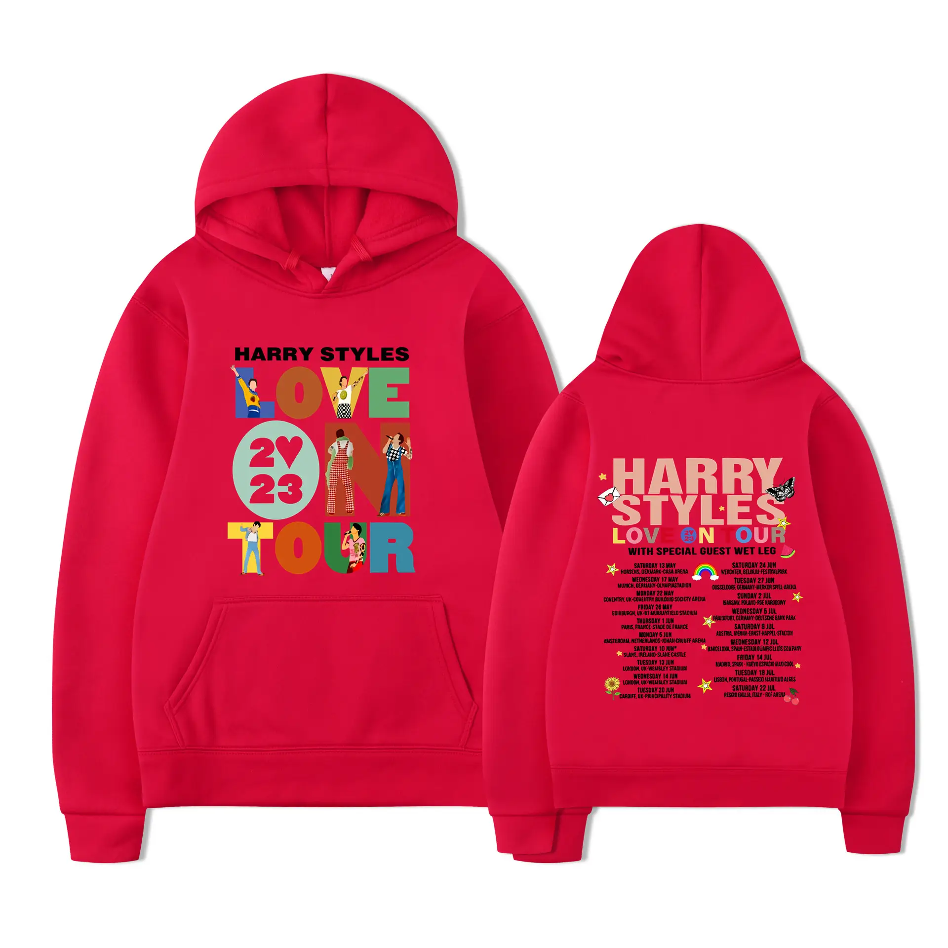 2023 Harry Styles Couple Hooded Velvet Suit Purple - Image 31