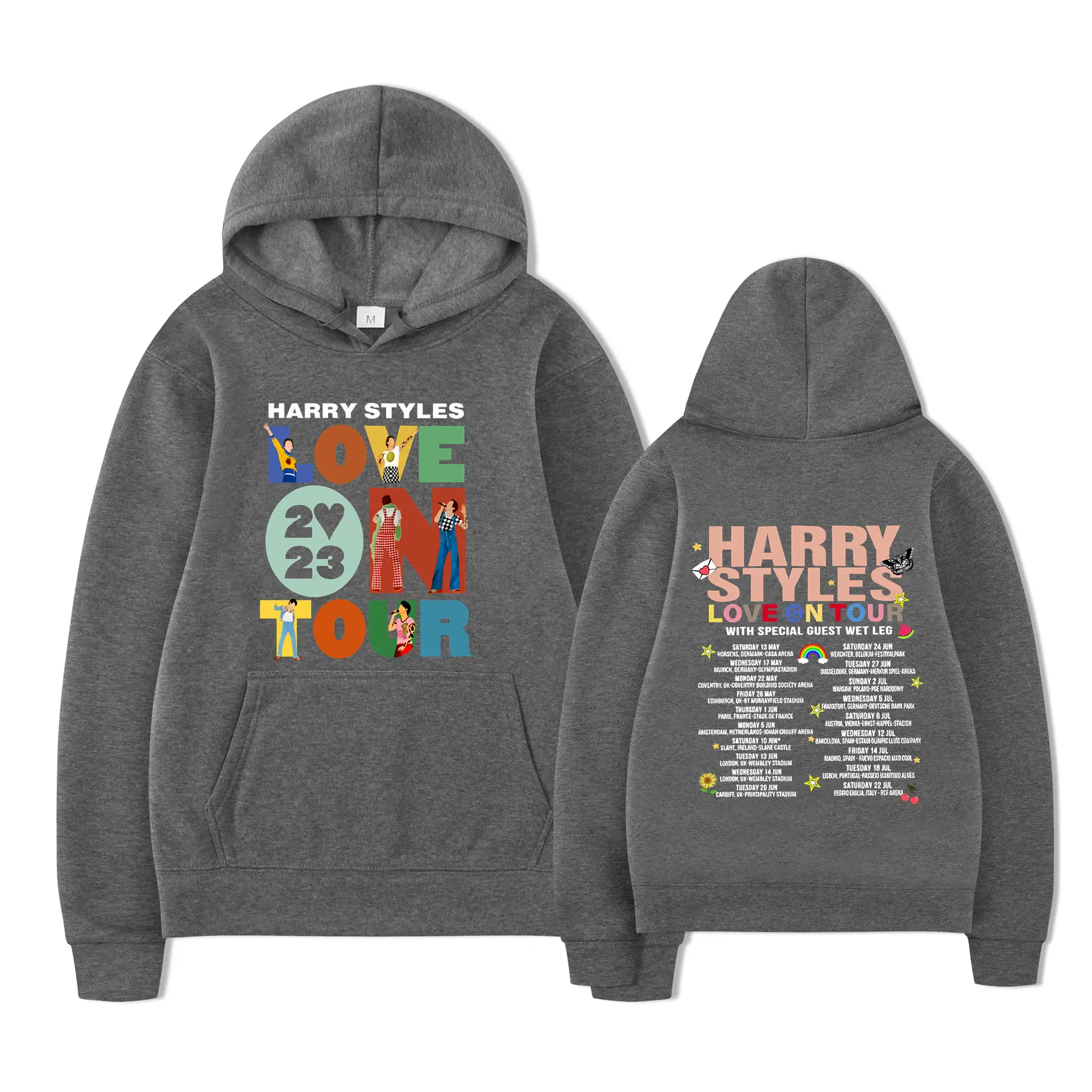 2023 Harry Styles Couple Hooded Velvet Suit Purple - Image 6