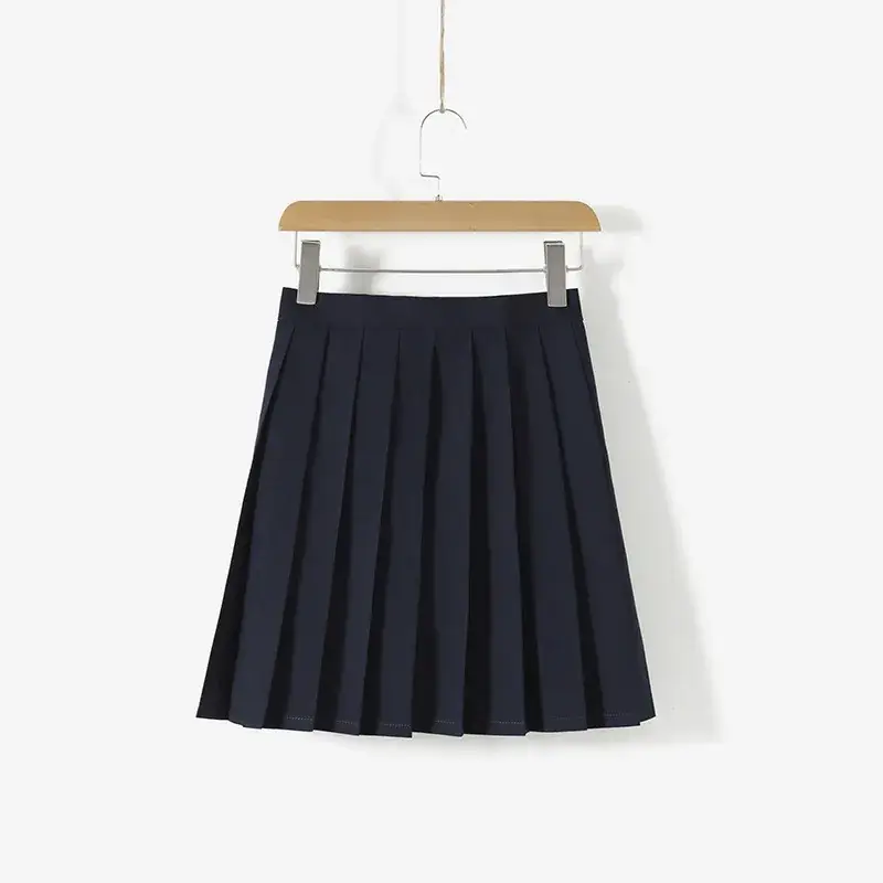Japanese JK Uniform Sailor Shirt with Bow Collar White Blue - Image 5