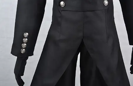 Black Deacon Butler Cosplay Suit for Master Shire — feature 16
