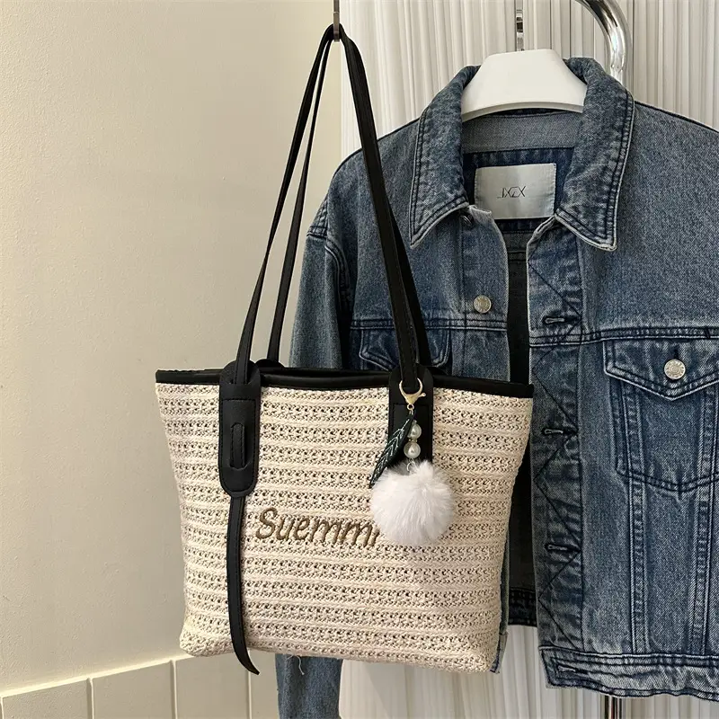 Woven Shoulder Bag 2023 Summer Western Style - Image 4