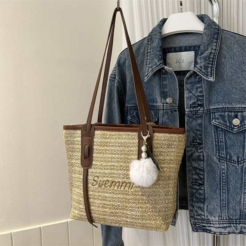 Woven Shoulder Bag 2023 Summer Western Style - Image 6