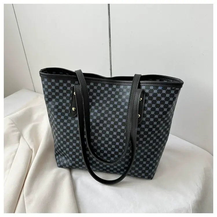 Women High-End Monogram Tote Bag Brown 2026 — feature 16