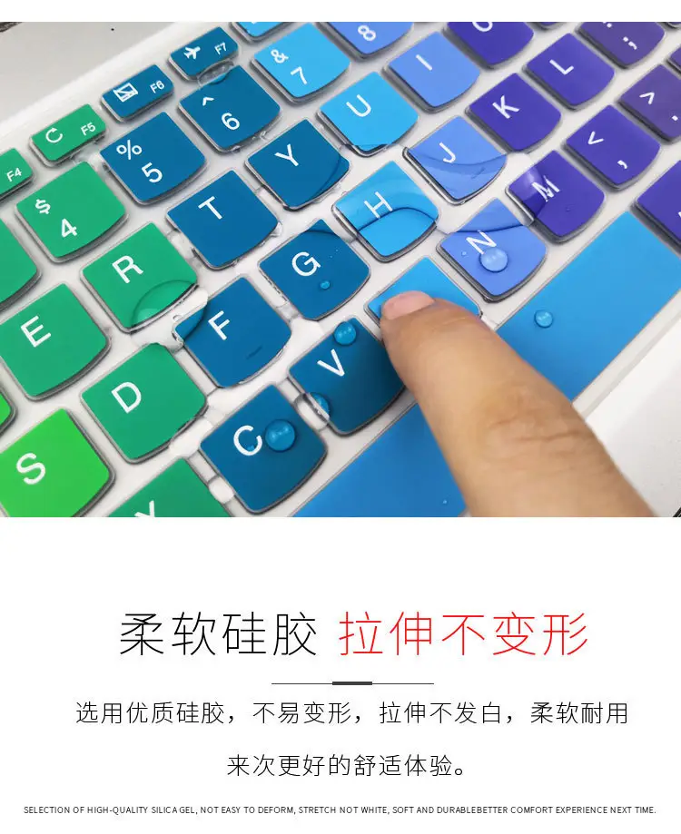 Asus Lingyao 2 Deluxe14 Laptop Keyboard Film U4300 14" Dustproof — feature 6