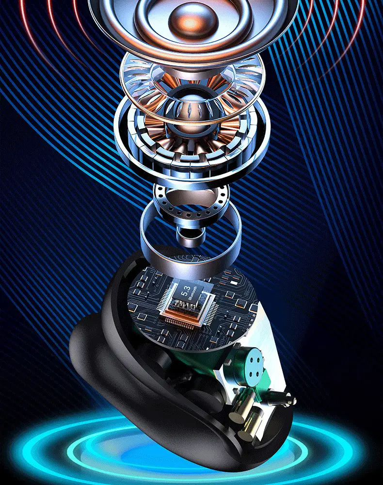 AI Translation Clip-On Earphones Q92 Noise Reduction Sports Wireless — feature 10