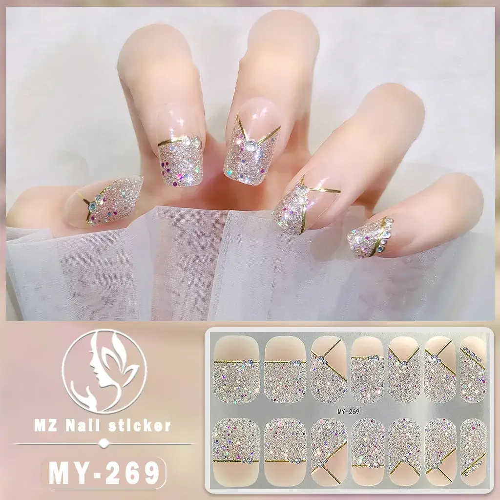 Waterproof Butterfly Nail Stickers Pink 5D Design - Image 15