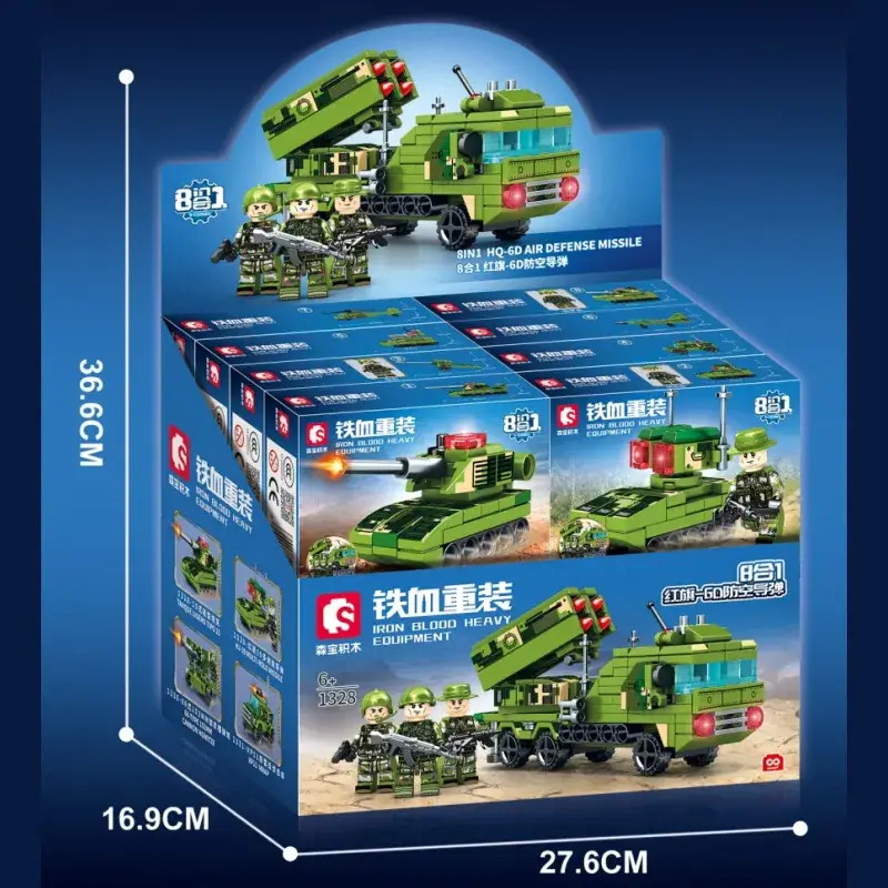 Iron Heavy Armor Missile Toy Set for Boys - Image 11