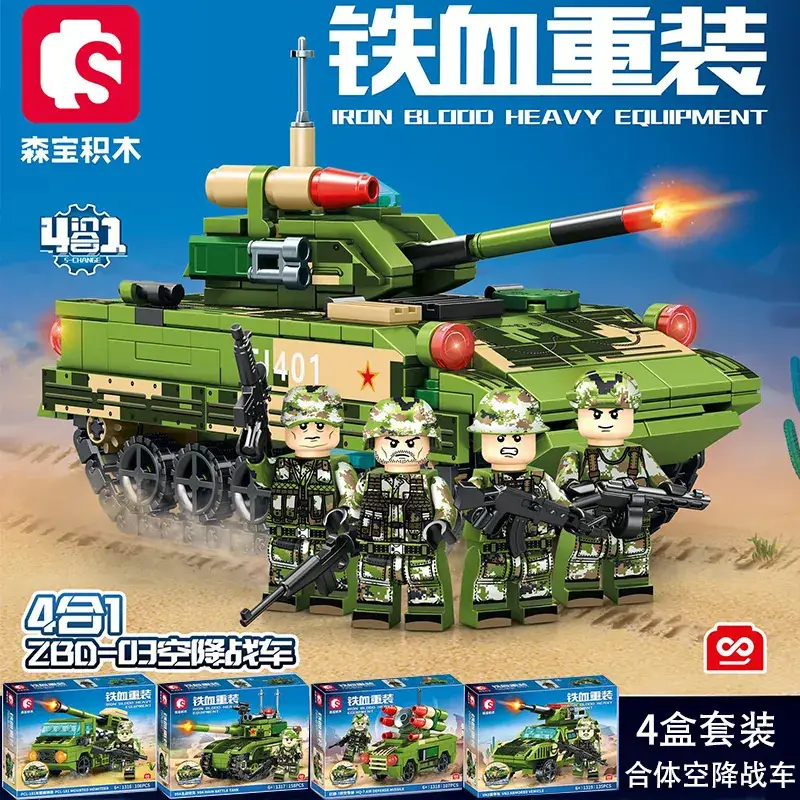 Iron Heavy Armor Missile Toy Set for Boys - Image 4