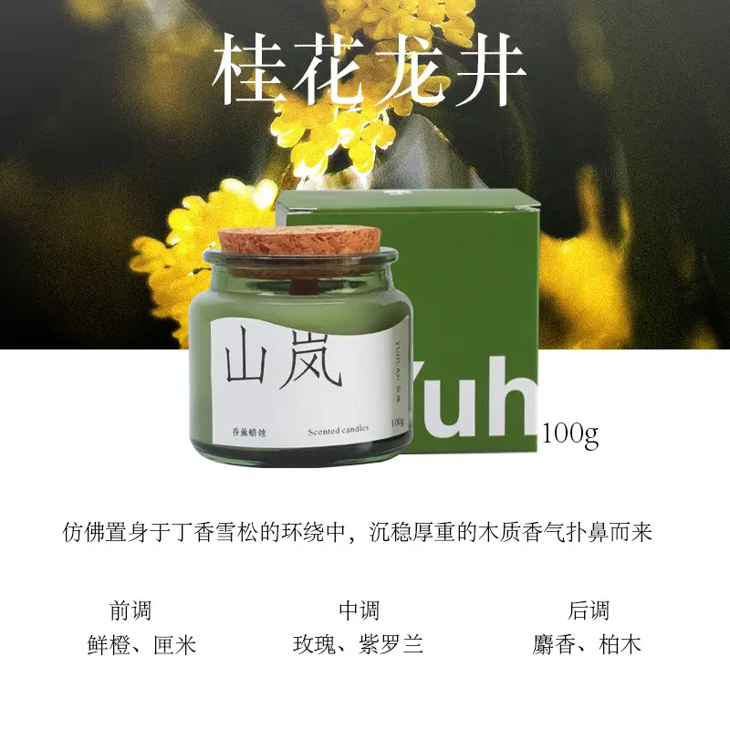 Osmanthus Longjing * Mugai Shanlan/Wooden Candle Core