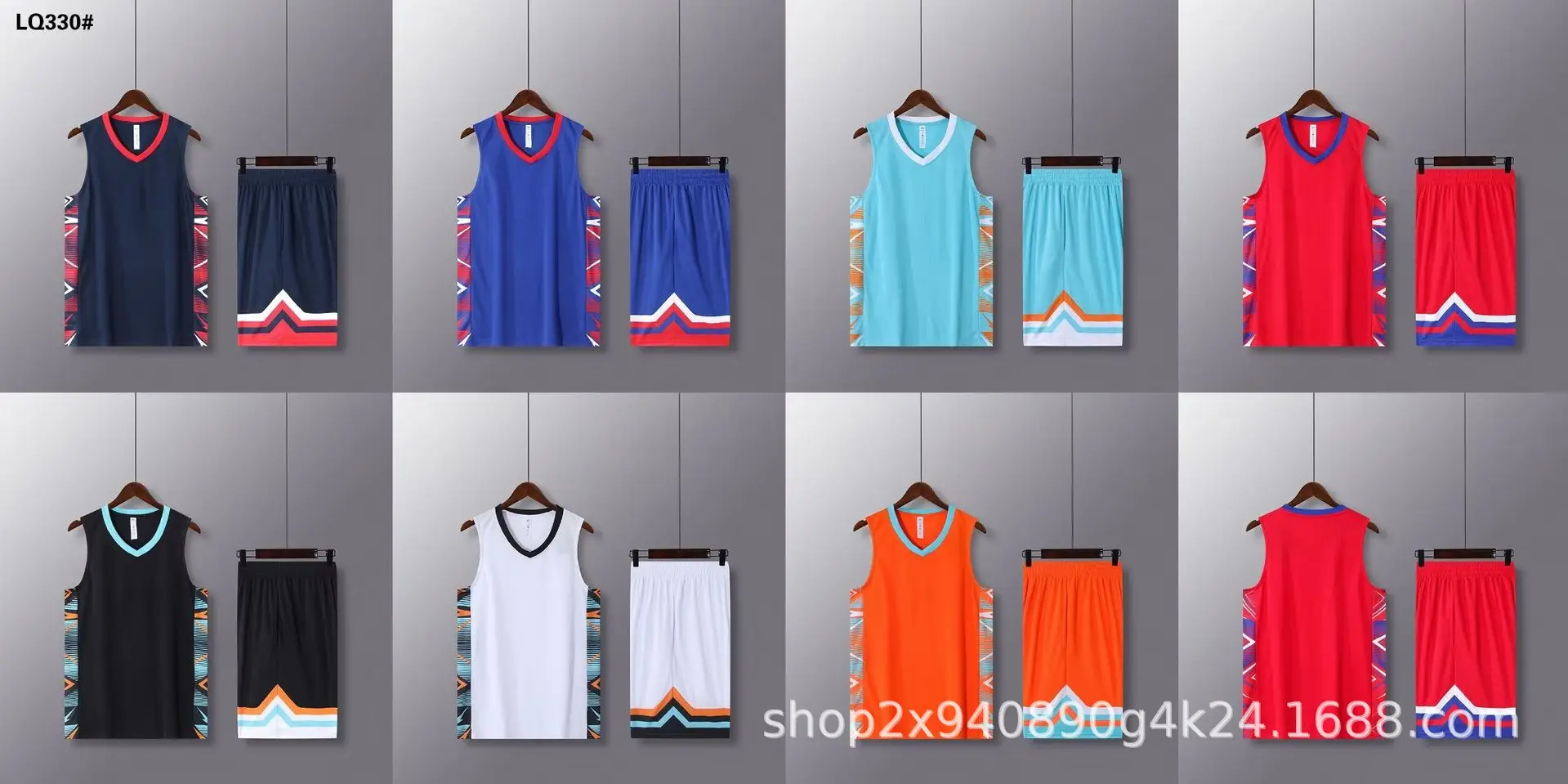 Orange Sleeveless Vest Suit for College Students Basketball Training — feature 25