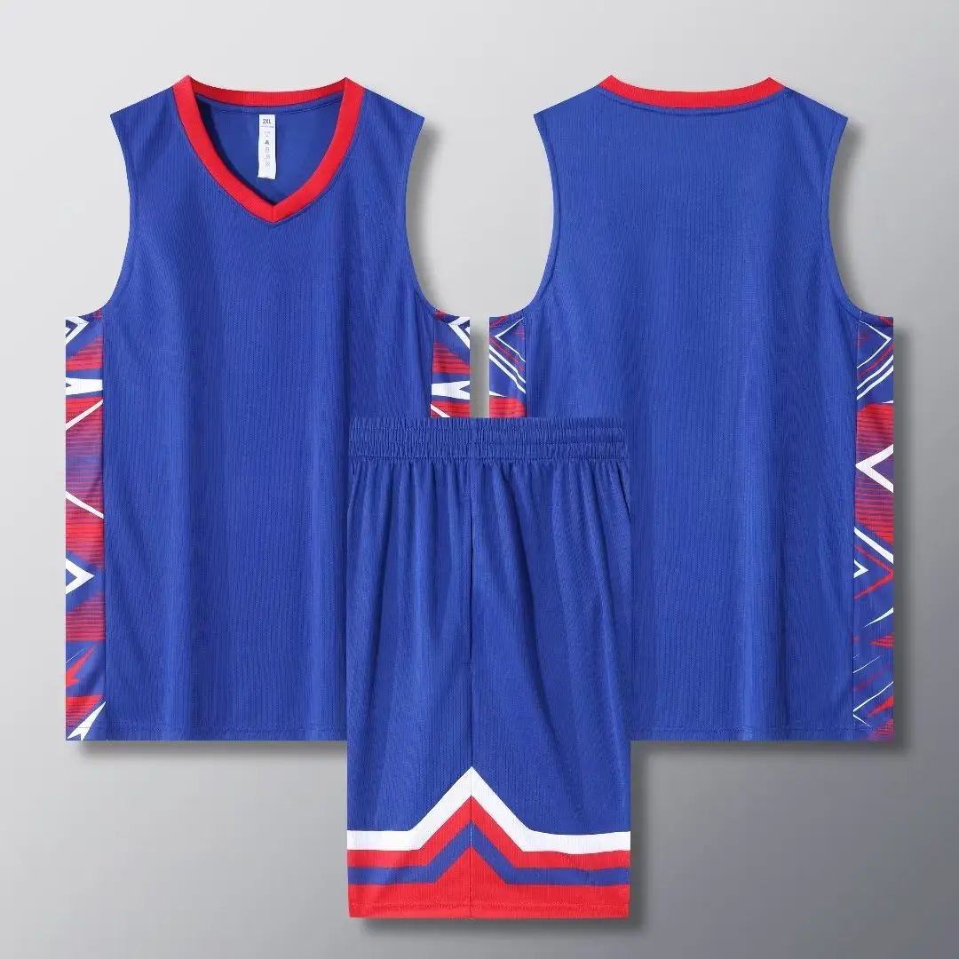 Orange Sleeveless Vest Suit for College Students Basketball Training - Image 6