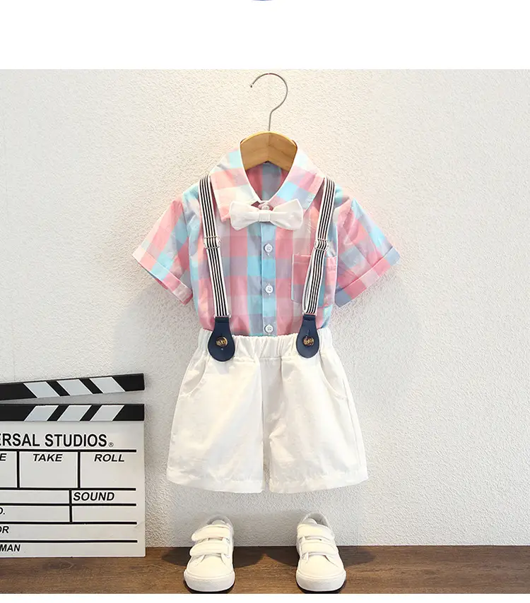 White Cotton Shorts for Boys Birthday One Year Old — feature 9