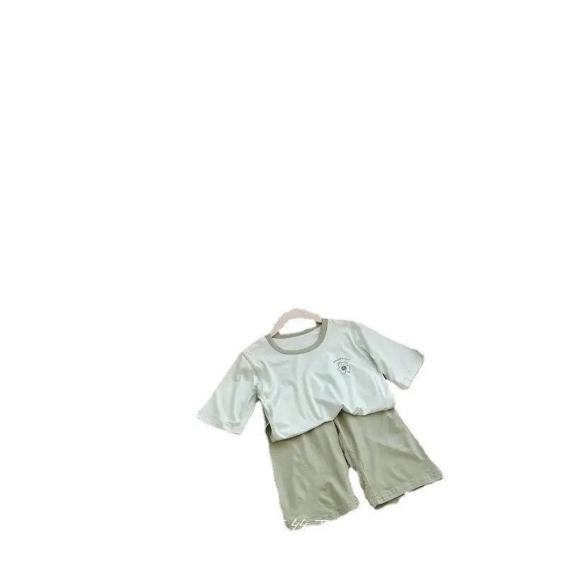 Children's Traceless Pajamas Set Lavender Air Conditioning - Image 15