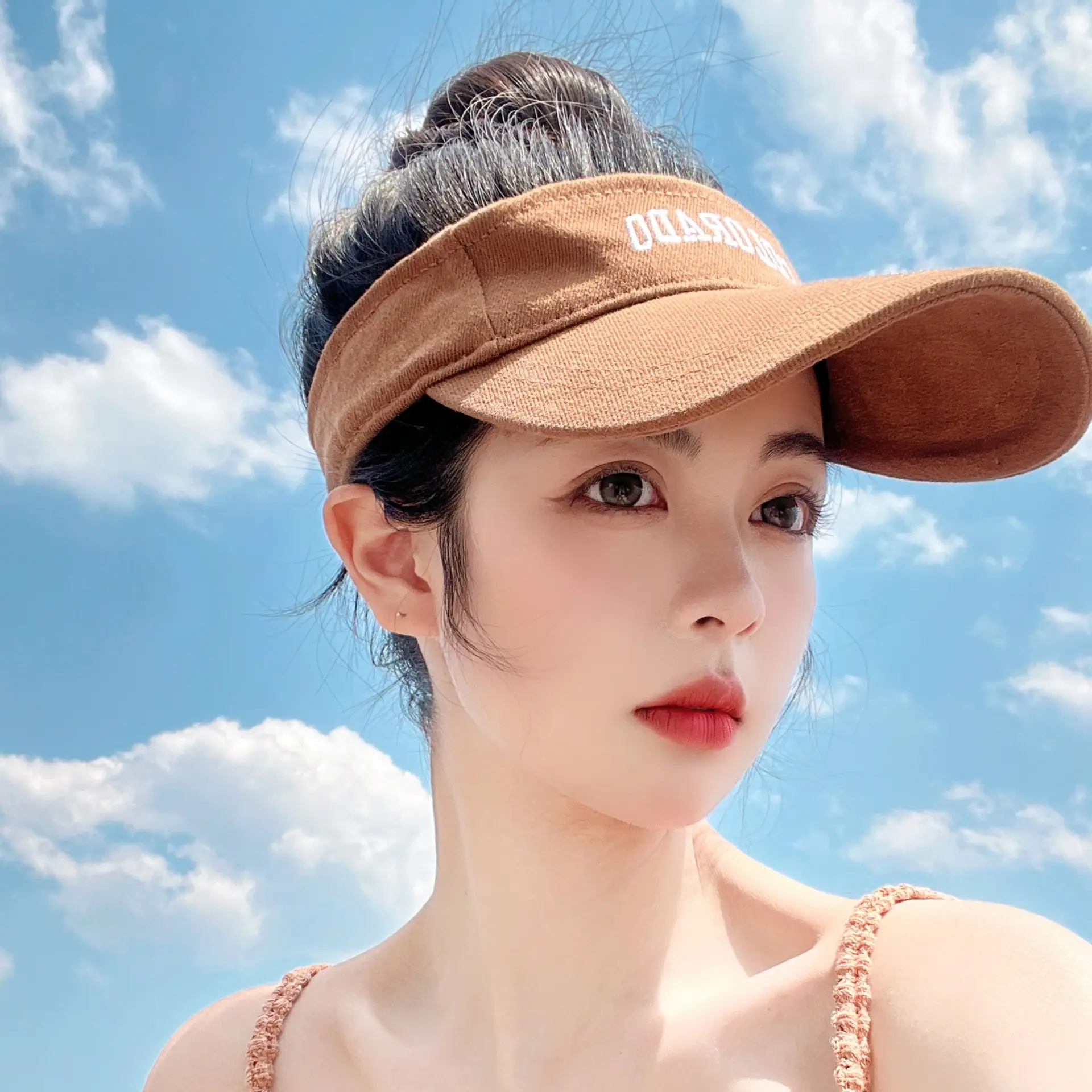 South Korea Embroidered Baseball Cap for Young Men Women Black Student - Image 11