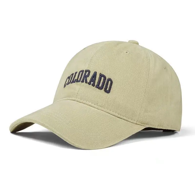 South Korea Embroidered Baseball Cap for Young Men Women Black Student - Image 7