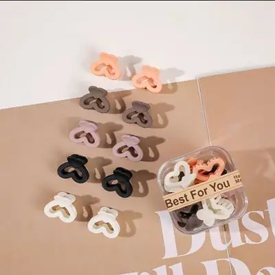 Women's Small Hair Clips - 12 Colors for Easy Hair Styling - Image 2