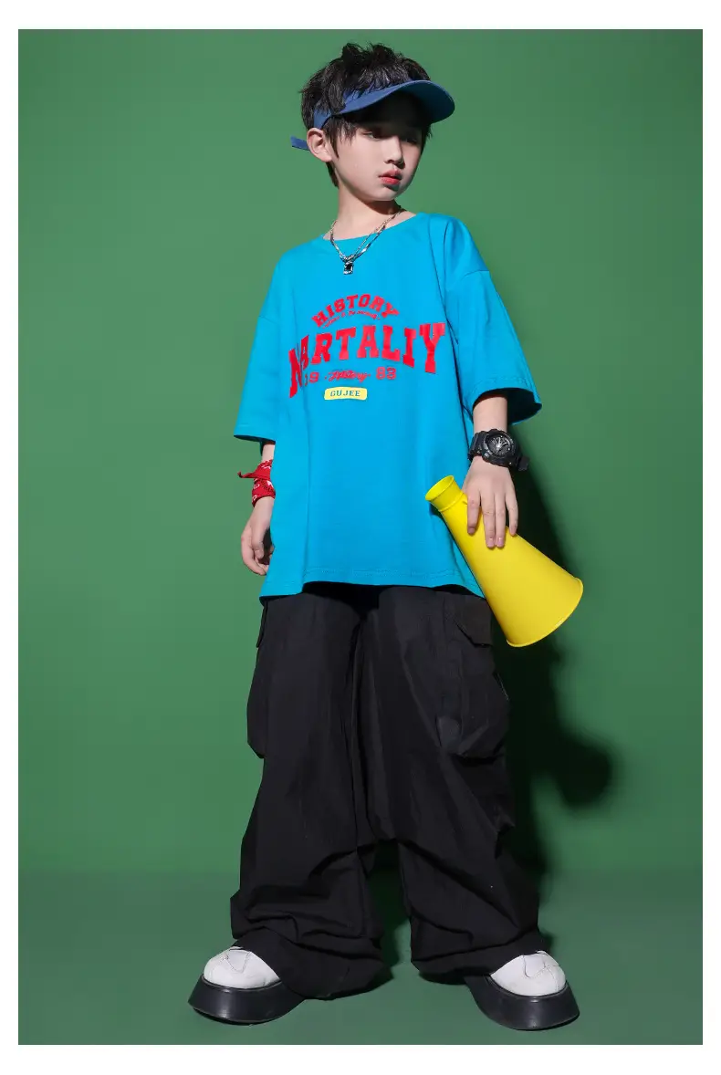Girls Japanese Hip Hop Dance Shorts Black Cotton — feature 13