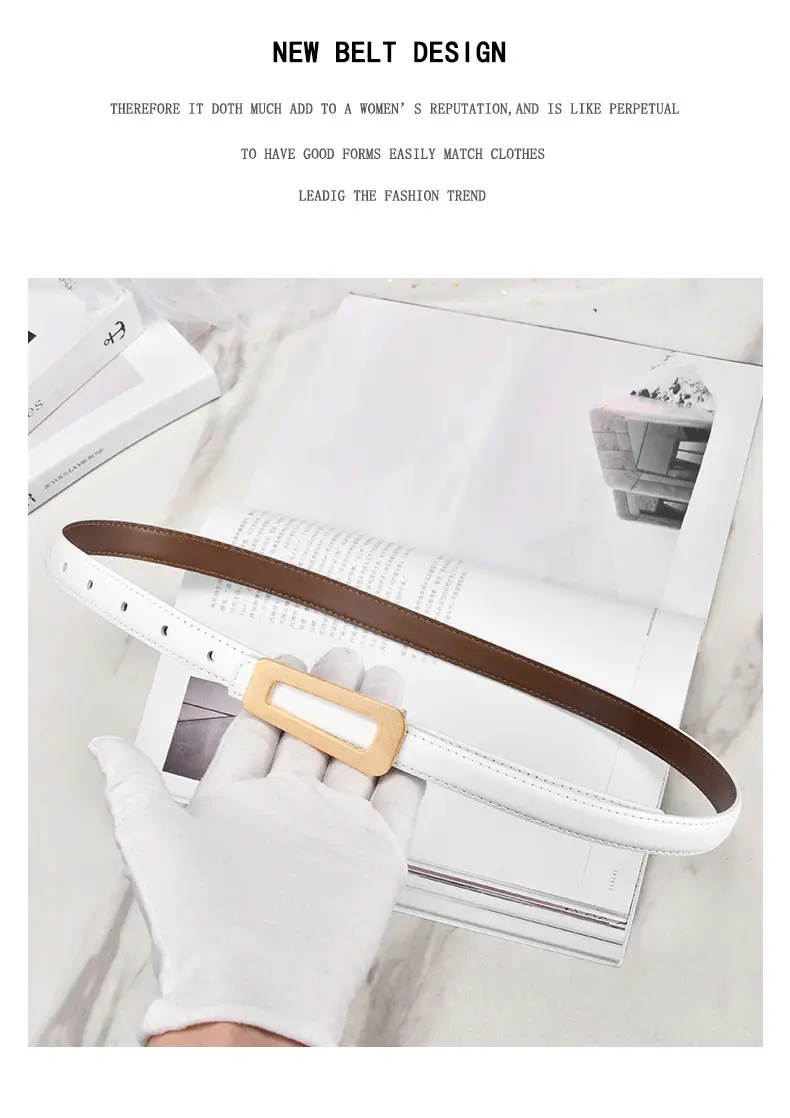 Women Genuine Leather Belt Retro Korean Style Casual Cowhide Belt β feature 17