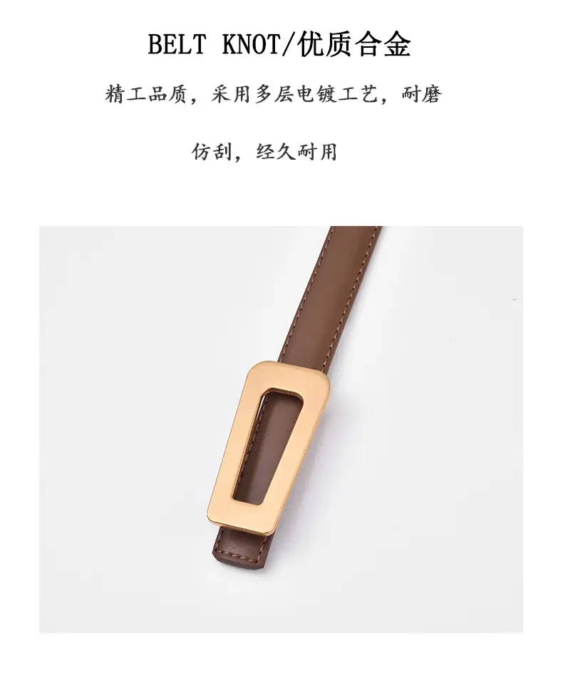 Women Genuine Leather Belt Retro Korean Style Casual Cowhide Belt β feature 9