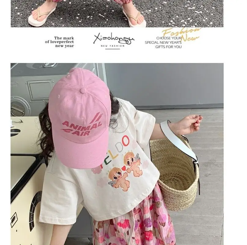 Korean Girl's 2Pc Printed Cotton Suit Summer 2023 — feature 13