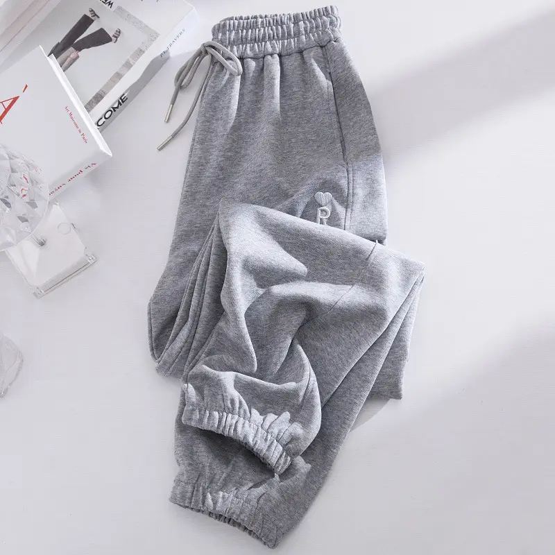 Girls Purple Sweatpants 2025 Spring Casual Pants - Image 2