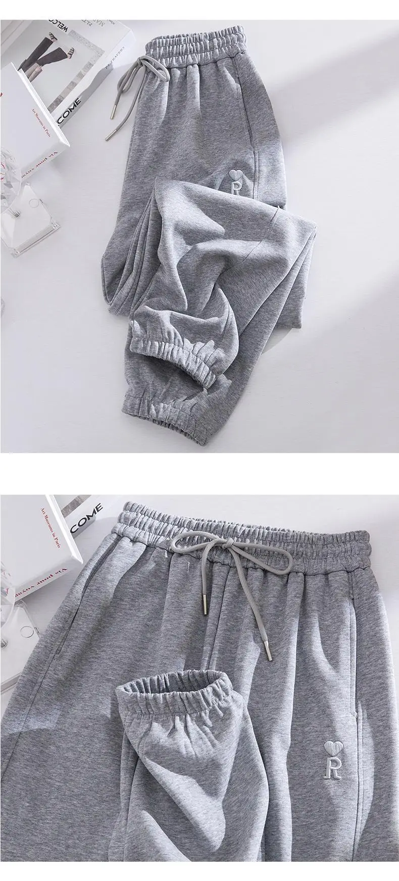 Girls Purple Sweatpants 2025 Spring Casual Pants — feature 6