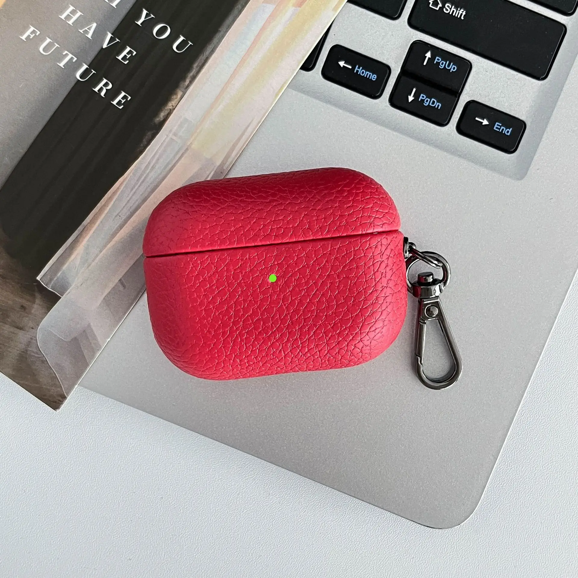 Apple Airpods Pro 2 PU Leather Protective Case — feature 16