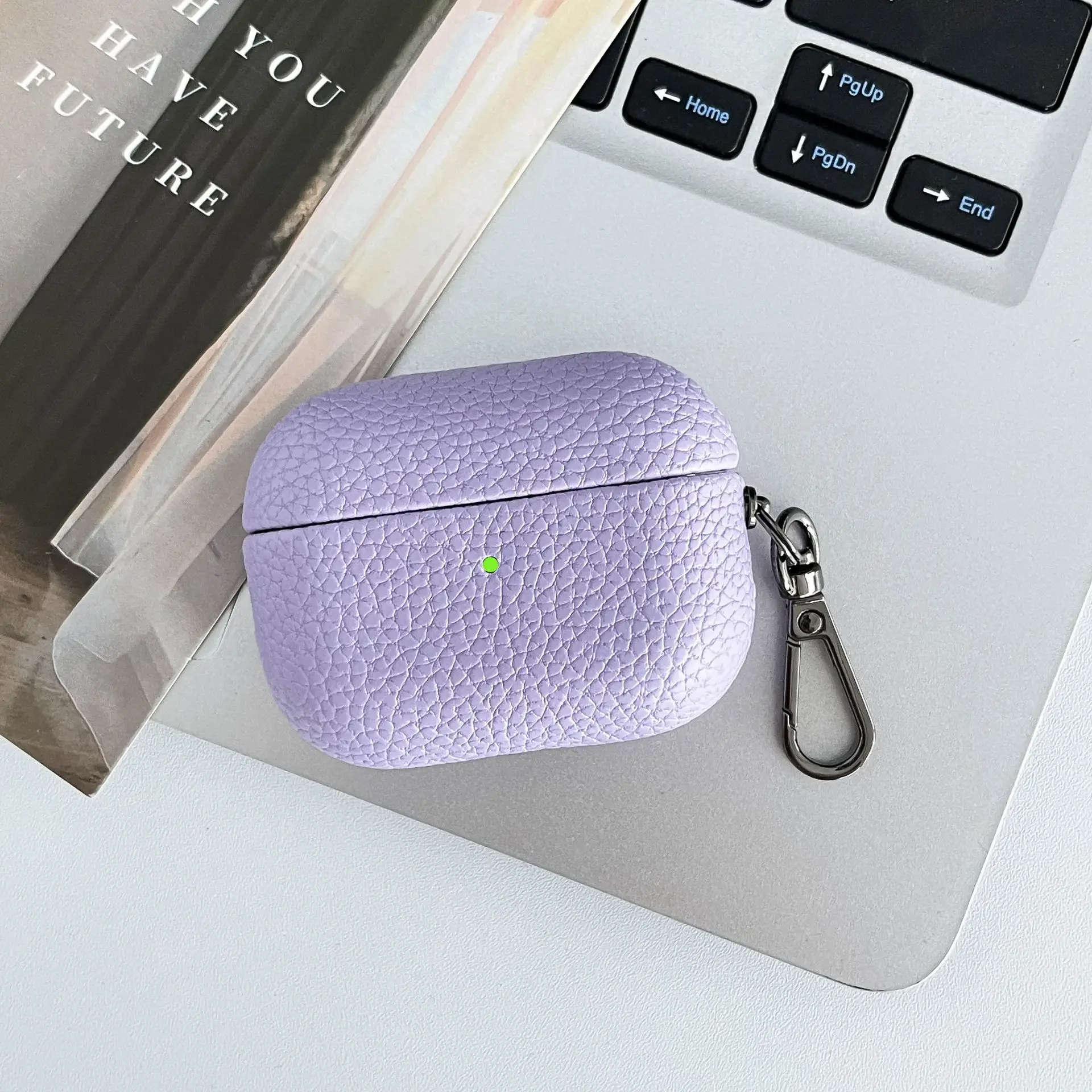 Apple Airpods Pro 2 PU Leather Protective Case - Image 10