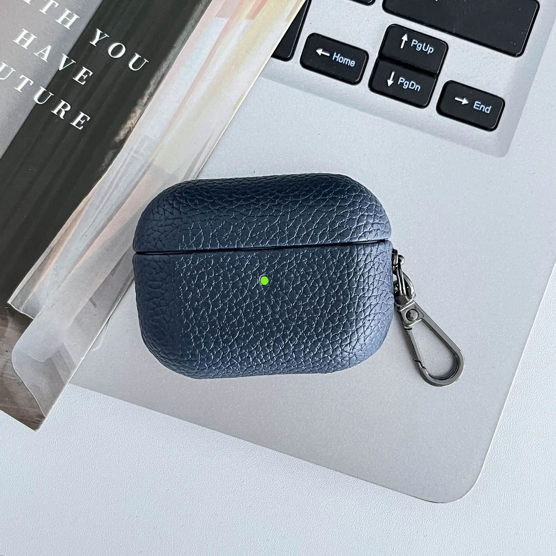 Apple Airpods Pro 2 PU Leather Protective Case - Image 13
