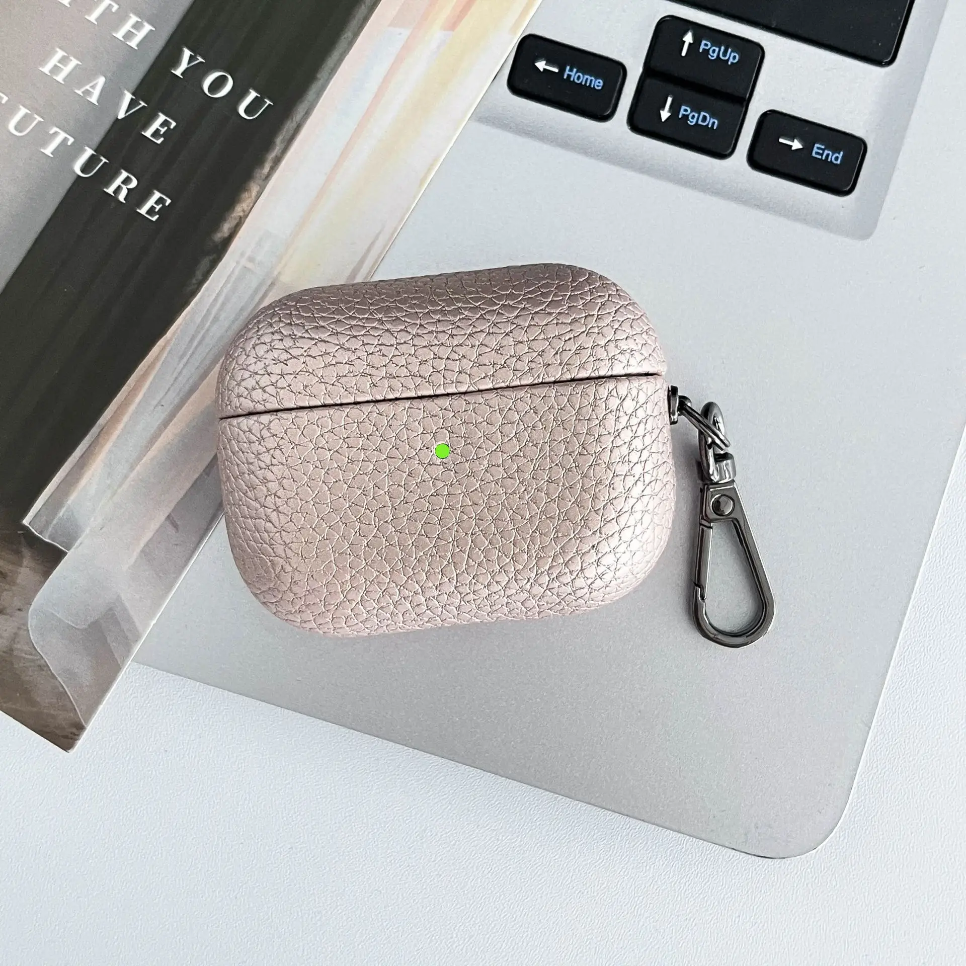 Apple Airpods Pro 2 PU Leather Protective Case - Image 15