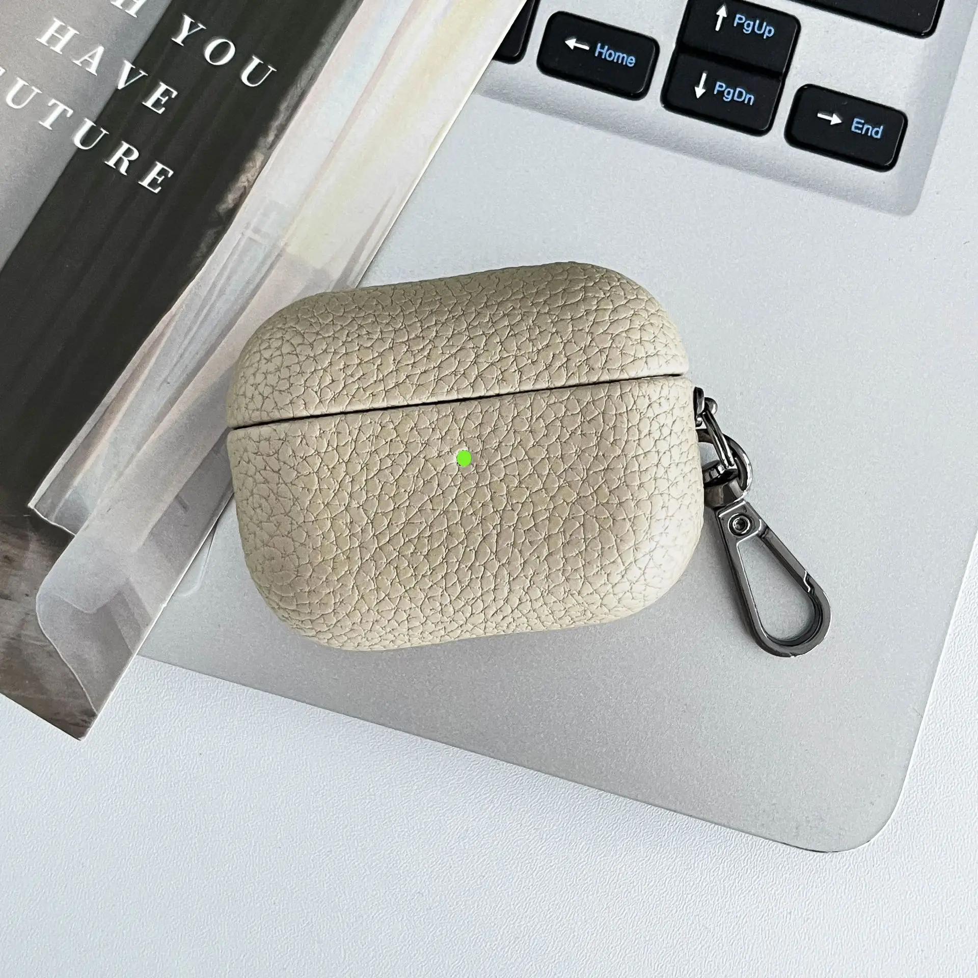 Apple Airpods Pro 2 PU Leather Protective Case - Image 18