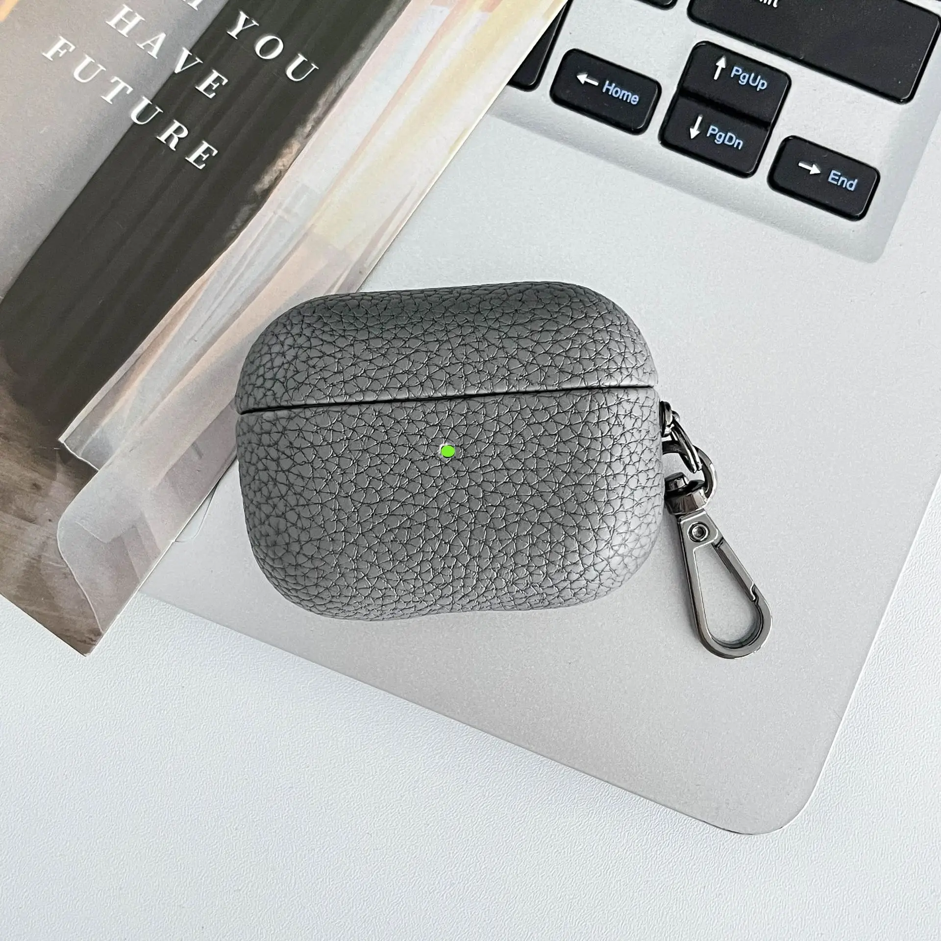 Apple Airpods Pro 2 PU Leather Protective Case - Image 2