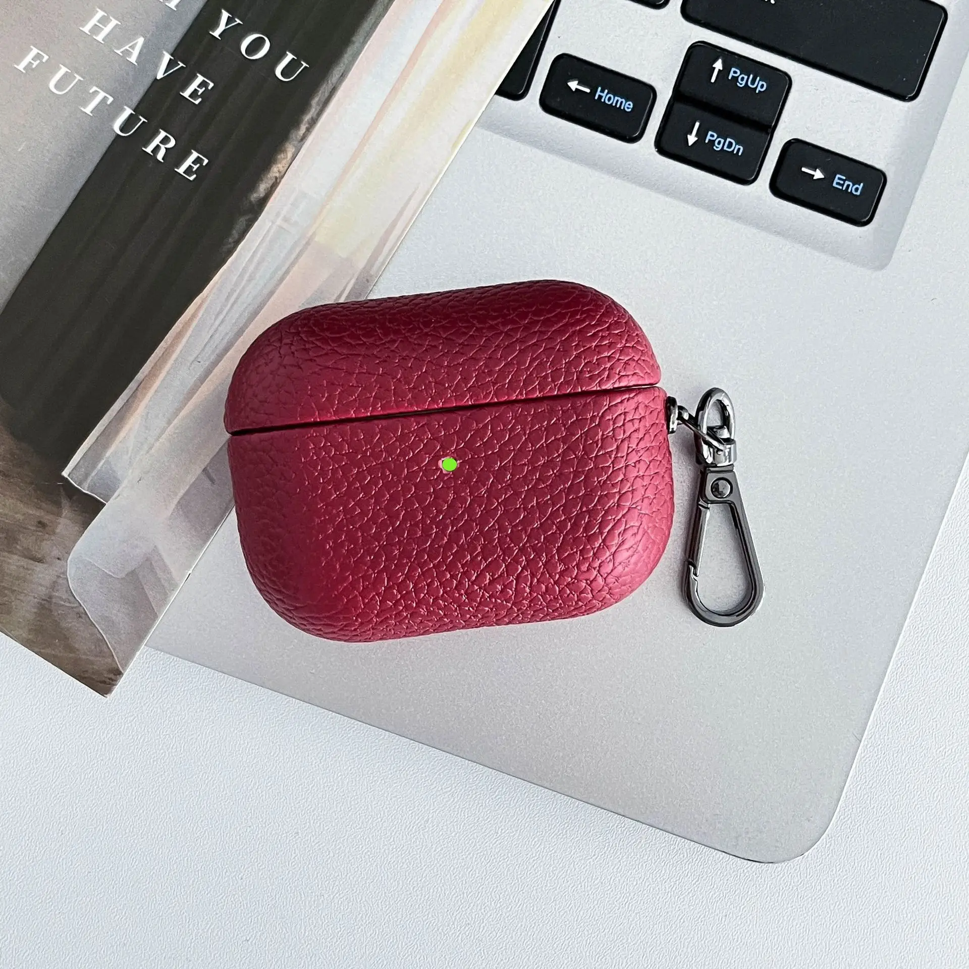Apple Airpods Pro 2 PU Leather Protective Case - Image 4