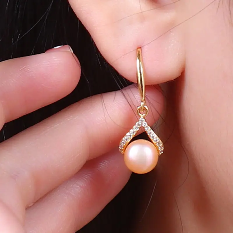 Pearl & Diamond Earrings for Women — feature 4