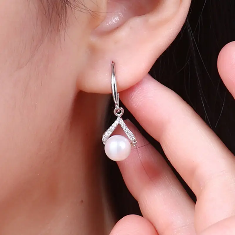 Pearl & Diamond Earrings for Women — feature 5