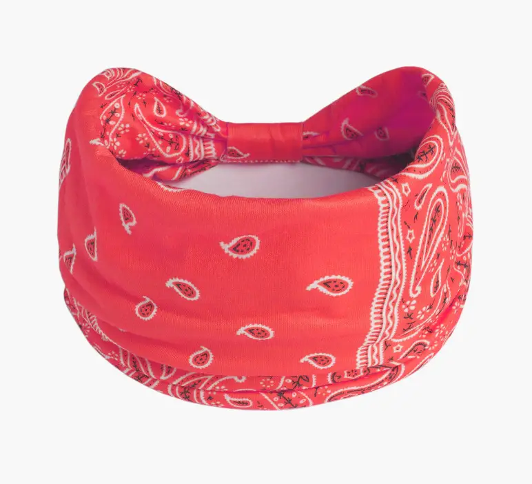European American Cashew Printed Headband with Elastic Waist — feature 7