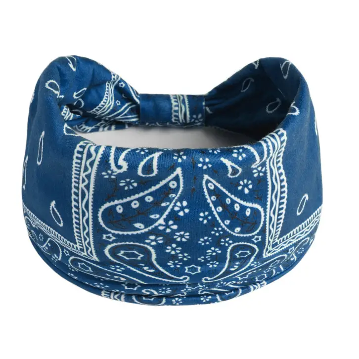 European American Cashew Printed Headband with Elastic Waist - Image 6