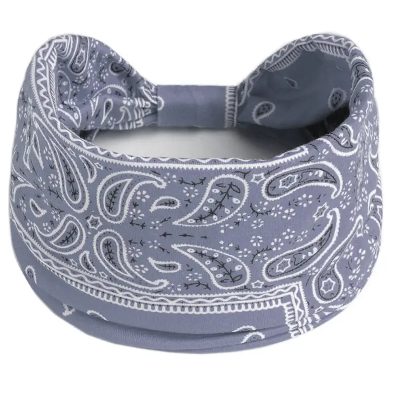 European American Cashew Printed Headband with Elastic Waist - Image 8