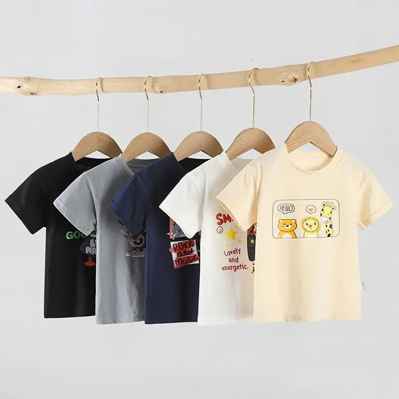 Baby Cotton T-Shirt White 100% Cotton Summer